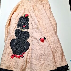 Vintage authentic poodle skirt